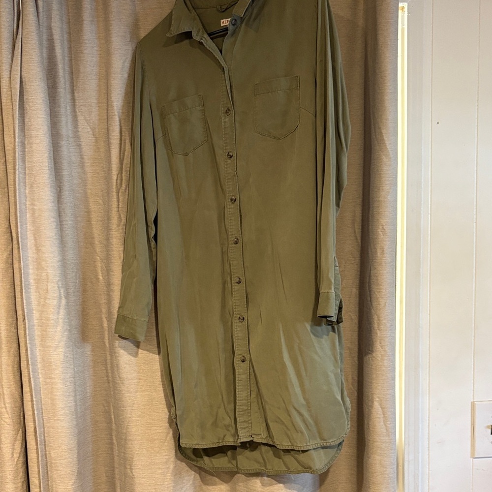 Merona Sage Green Casual Dress